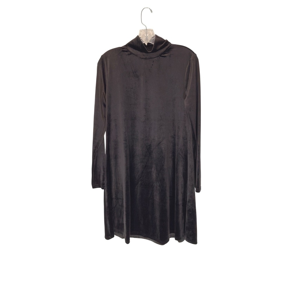 Pomander Place Mottershead Dress Black Mock Neck‎ Vamp Whimsigoth Long Sleeve XS